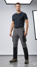 JAG Aerofit Convertible Travel & Hiking Pants | 5 Pocket Design | Stretchable Fabric | Deep Blue | Pants for Trekking