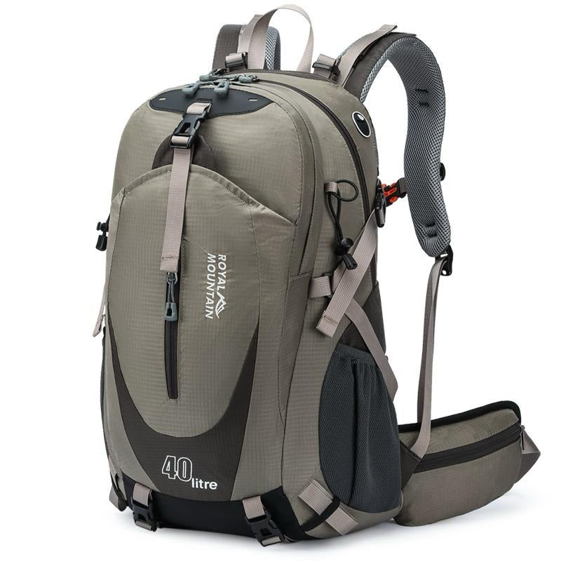 JAG 40L WATERPROOF NYLON HIKING BACKPACK – LARGE CAPACITY OUTDOOR TRAVEL & CAMPING RUCKSACK