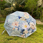 Fully Automatic Jainsons Digital Print Luxe 3 Fold Umbrella | Peacock | Timeless Art