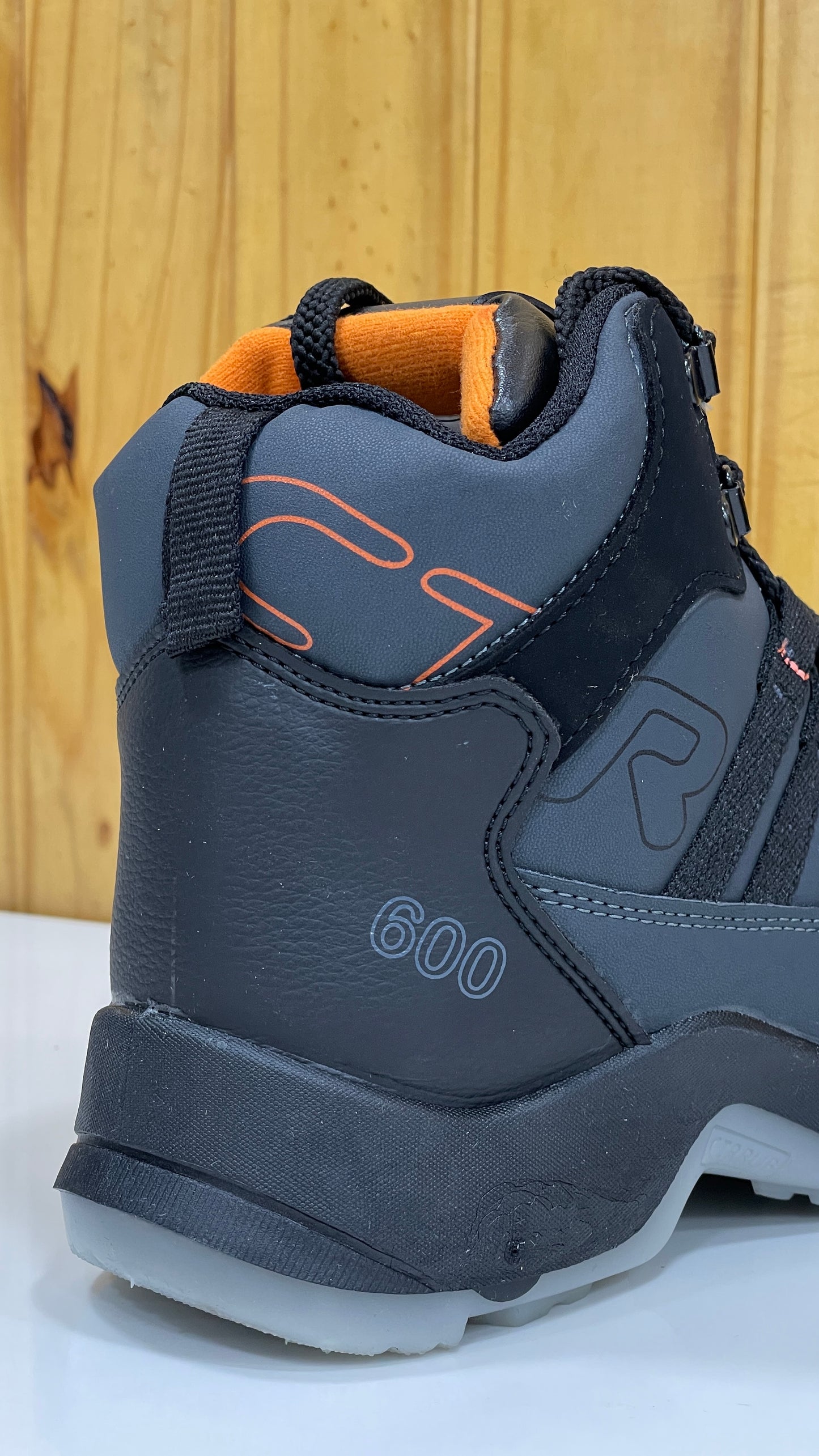 CTR RUB 600 Series High Ankle Hiking & Trekking Shoes | Grey | Light Weight  | Unisex | Coasters Trekking Shoes
