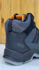 CTR RUB 600 Series High Ankle Hiking & Trekking Shoes | Grey | Light Weight  | Unisex | Coasters Trekking Shoes