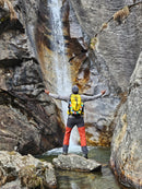 JAG Aranya 45L Alpine Backpack | Air Flow Back Support | Twin Aluminium Rods + Mesh | Solar Flare