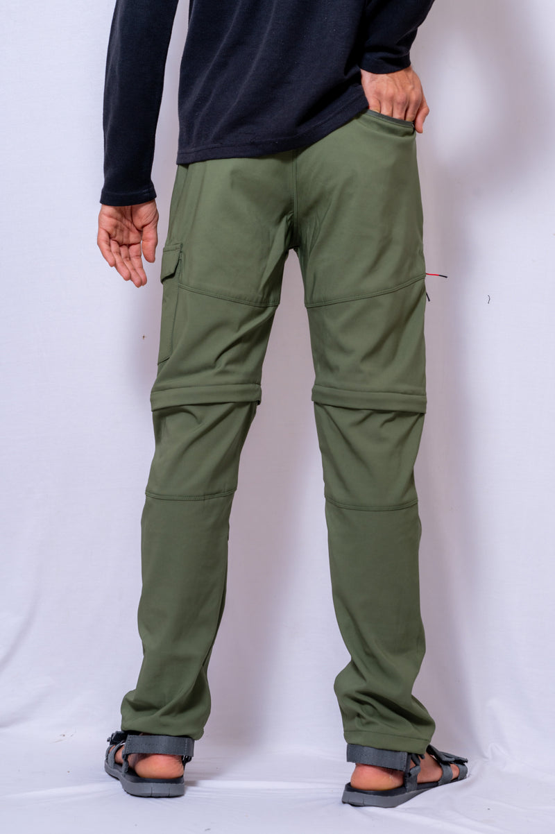 JAG Trail Explorer Trekking Pants | Convertible Travel & Hiking Pants | Olive