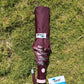 Jainsons YD Piping 3 Fold Umbrella | Nylon Fabric | Unisex Design | Maroon