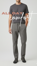 JAG Digi Nomad Travel Pants | Airport Pants | 4 Secured Zippered Pockets | 4 Way Stretch | Ultra Comfortable ~