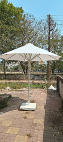 JS Zenith Ultra Premium Luxury Umbrella | Outdoor Umbrella | Made in Bharat | Round Centre Pole