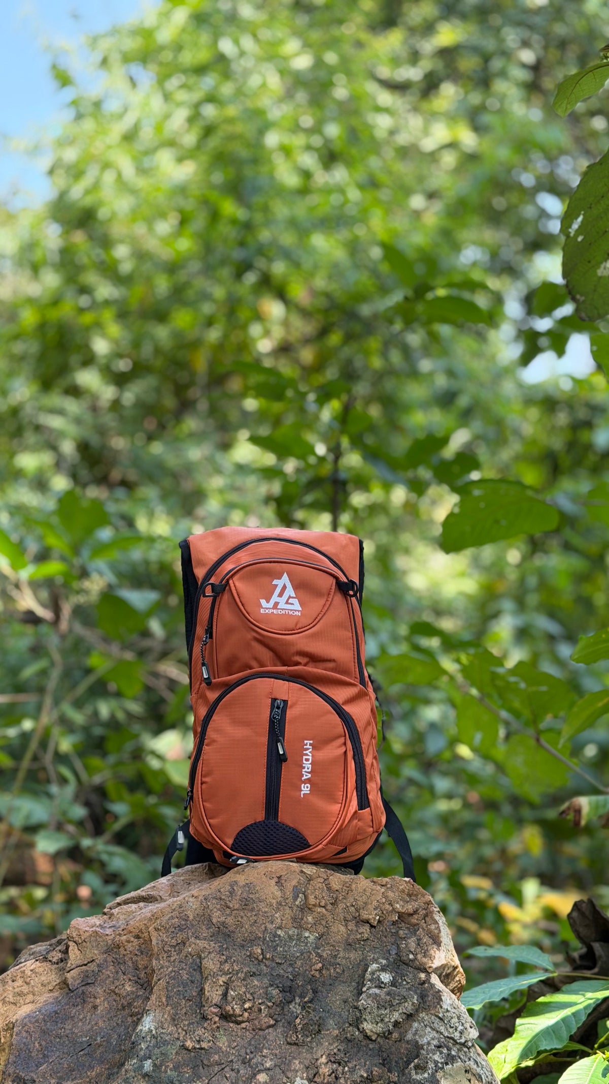 JAG Hydra 9L Hydration Bag and Backpack for Trail Running and Cycling | 9 Litres (Without Bladder)