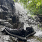 Ozark Trail Mid Ankle Hiking & Trekking Shoes | Water Repellent | Ultra Light | 300Grams Each Shoe | Midnight Black