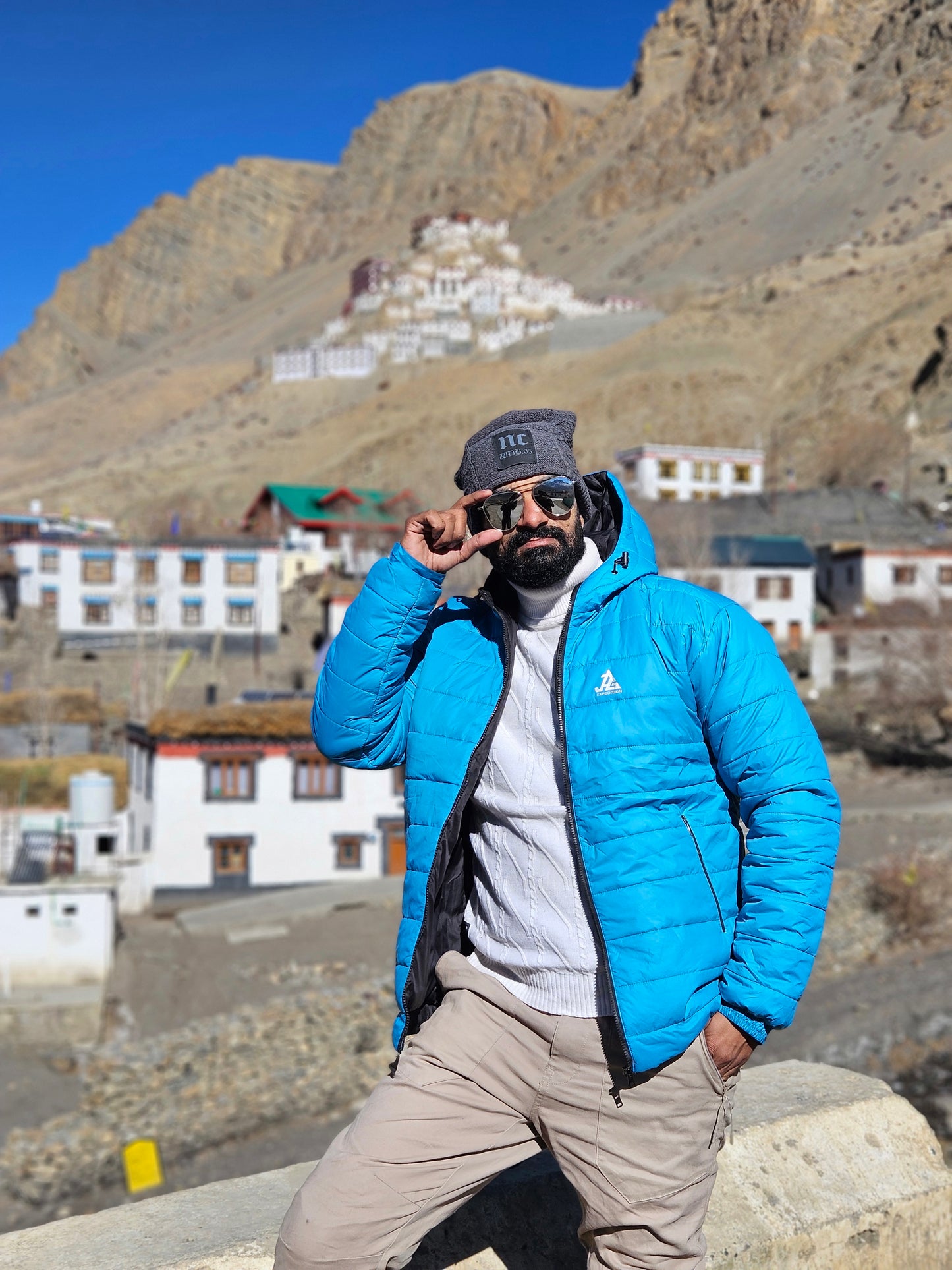 JAG Shivalik Series Minus 10 Polyfill Jacket | Heavy Insulation | Synthetic Polyfill | Made For Extreme | Ultra Light Weight | Peak Performance Gear