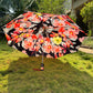 Jainsons 2 Fold Satin Printed Umbrella | Eco | 23”X8