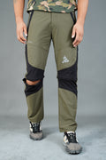 JAG Delta 2.0 Convertible Trekking & Hiking Pants | Traveller Series | Quick-Dry | Unisex Design | 6 Pockets