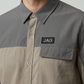 JAG Summit Seeker Hiking, Trekking & Travel Shirt | Ultra Light Parachute Fabric | Half Sleeves | Quick Dry | Asteriod