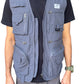 Himalayan Leopard Kaziranga Series Multi-Pocket Jacket | Safari Jacket | 9 Pockets | Unisex | Travellers Jacket | Vest