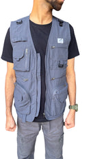 Himalayan Leopard Kaziranga Series Multi-Pocket Jacket | Safari Jacket | 9 Pockets | Unisex | Travellers Jacket