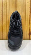 CTR Trek 1 Series Low Ankle Hiking & Trekking Shoes Small Sizes | Unisex | Black | Coasters Trekking Shoes