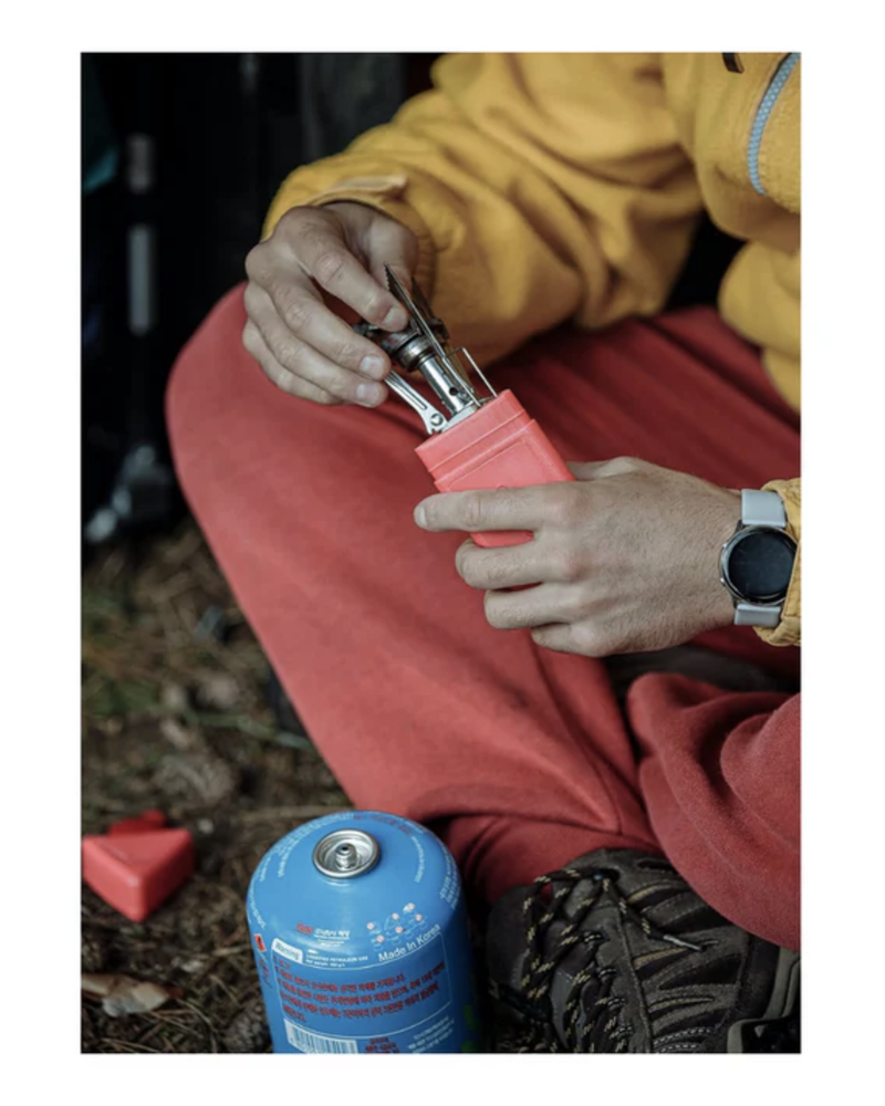 World's Smallest Camping Stove* | Mini Backpacking Camping Stove with Piezo Ignition – Portable Gas Stove for Hiking, Trekking & Outdoor Cooking