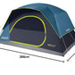 Coleman 8-Person Dark Room SkyDome Camping Waterproof Dome Tent l with More Headroom & 5 Minute Set Up with Fixed Pre-Attached Poles
