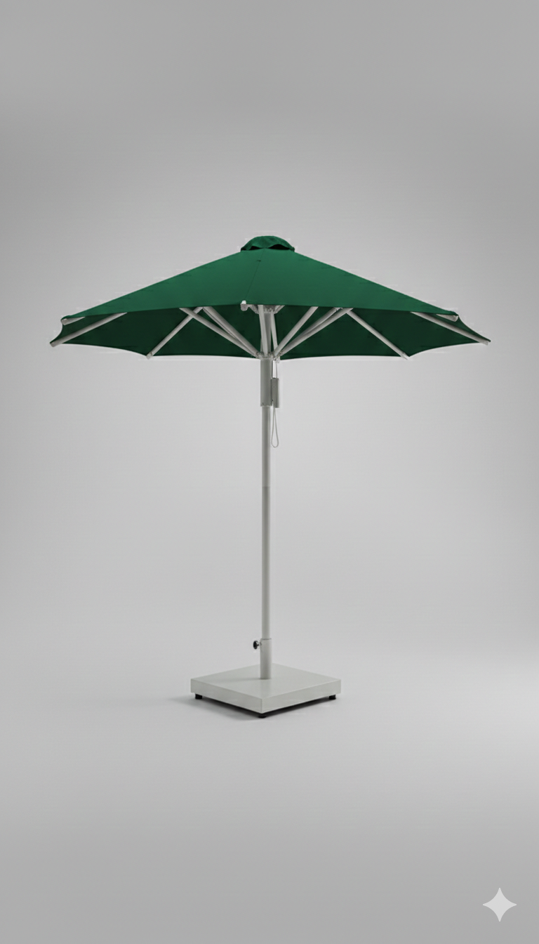 JS Zenith Ultra Premium Luxury Umbrella | Outdoor Umbrella | Made in Bharat | Round Centre Pole