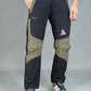 JAG Delta Convertible Trekking & Hiking Pants | Traveller Series | Quick-Dry | Unisex Design | 6 Pockets | Black Olive