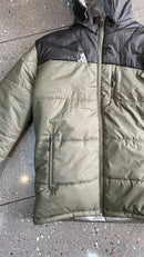 JAG Zanskar Series Ultra Light Minus 5 Quilted Jacket | Polyfill Jacket | Puffer Jacket | Olive-Black