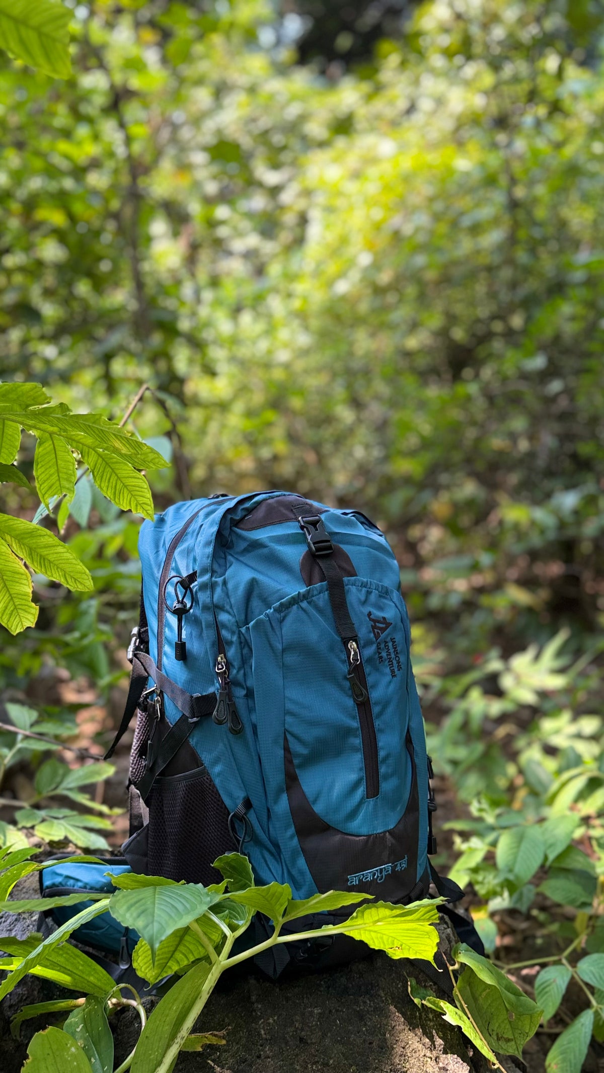 JAG Aranya 45L Alpine Backpack | Limited Edition | Air Flow Back Support | Twin Aluminium Rods + Mesh | Desert Fawn