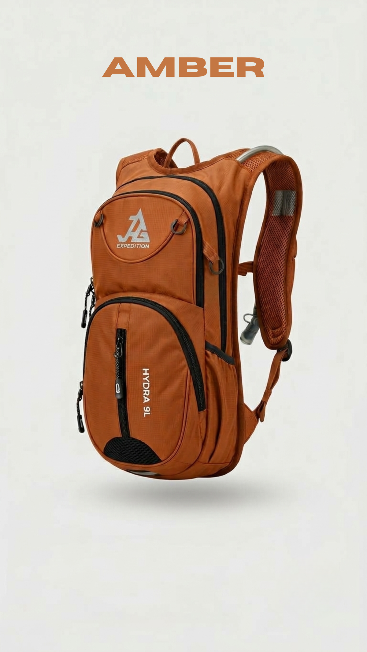 JAG Hydra 9L Hydration Bag and Backpack for Trail Running and Cycling | 9 Litres (Without Bladder)