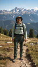 JAG Sprint Hiking & Trekking Pant | Performance Gear | 2 Pockets | Knee Darts