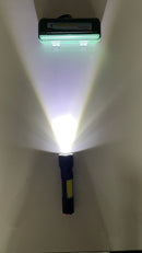 Porta Hand Torch | USB-Chargeable | 4-Modes | Inbuilt Powerbank