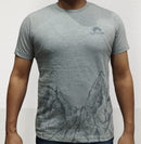 JAG 100% Premium Cotton Tshirt | Half Sleeves | Alps Mountains