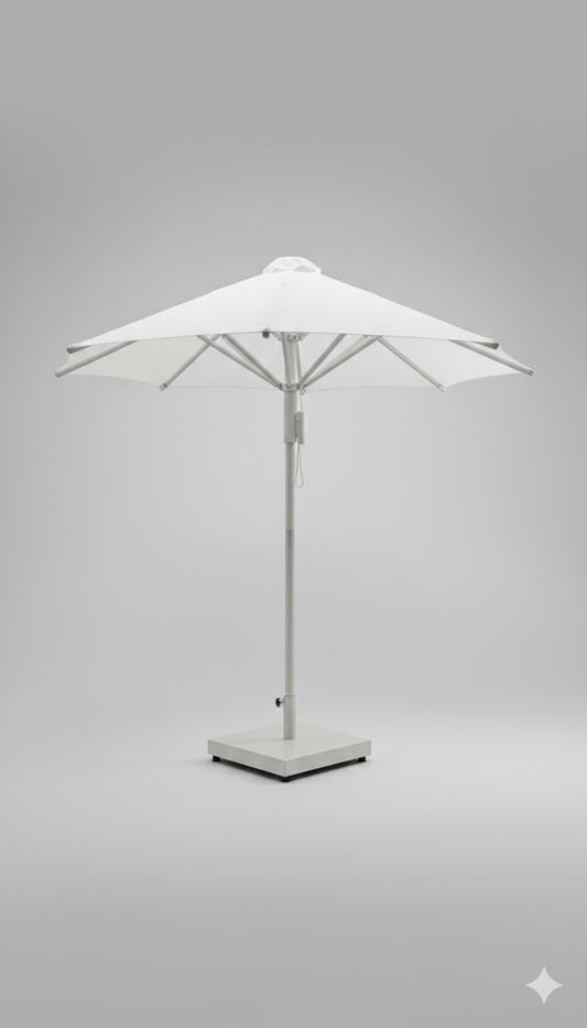 JS Zenith Ultra Premium Luxury Umbrella | Outdoor Umbrella | Made in Bharat | Round Centre Pole