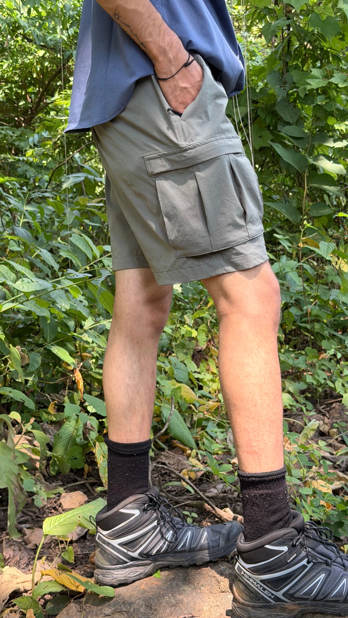 JAG Ranger Cargo Shorts | 5 Pocket Design | Stretchable Terri Fabric | All Zippered Secured Pockets