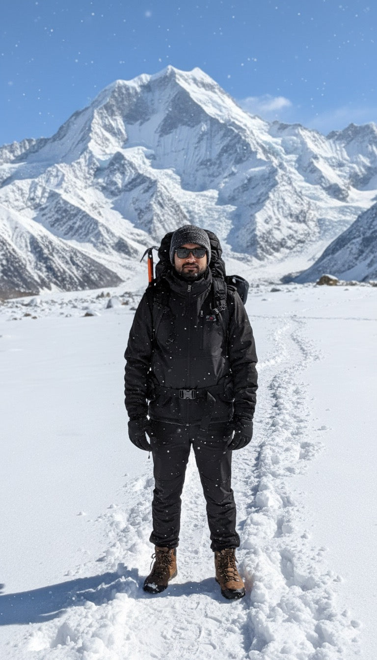 JAG Siachen Series Minus 5 Tactical Snowproof Jacket | Winter Jacket | Grey | 3 Pockets