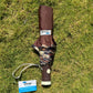 Jainsons YD Piping 3 Fold Umbrella | Nylon Fabric | Unisex Design | Brown