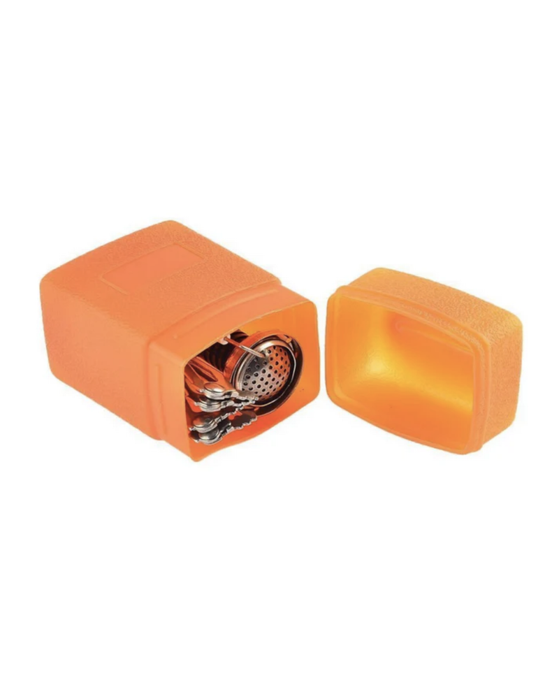 World's Smallest Camping Stove* | Mini Backpacking Camping Stove with Piezo Ignition – Portable Gas Stove for Hiking, Trekking & Outdoor Cooking