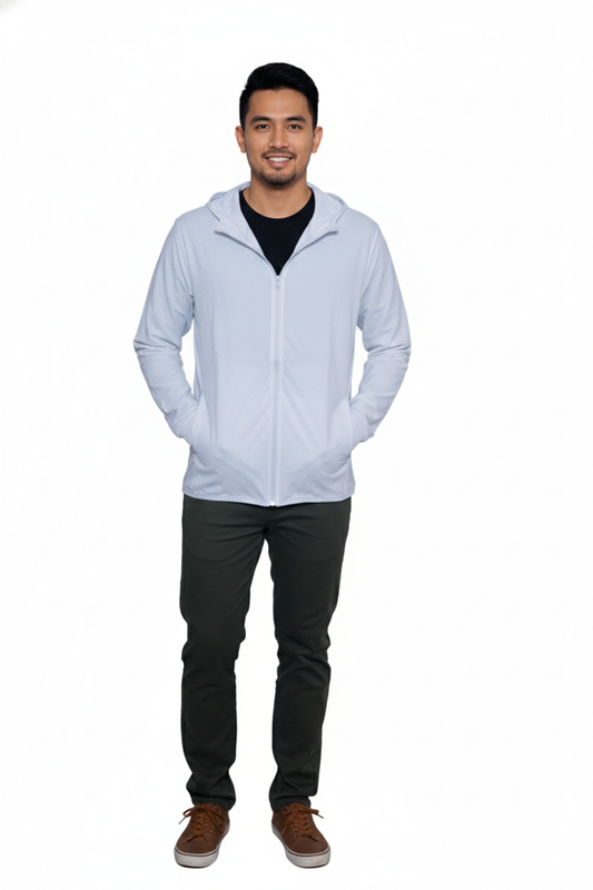 JAG Ultra Cool Sunscreen Jacket | UPF 50+ Protection | Thumb Hole in Sleeves