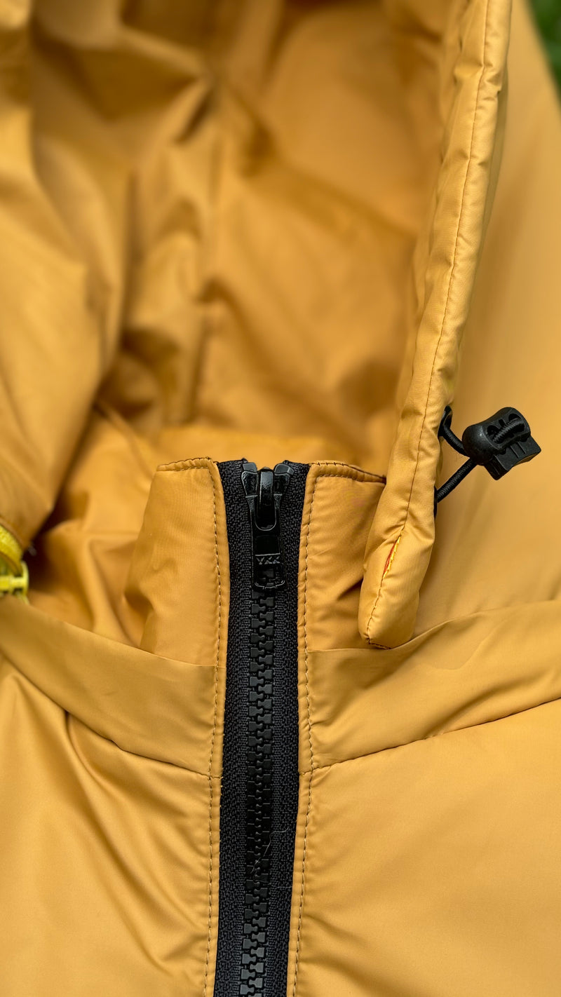 JAG Zanskar Series Ultra Light Minus 5 Quilted Jacket | Polyfill Jacket | Puffer Jacket | Black - Mustard