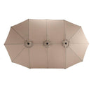 Triple Decker Luxury Centre Pole Umbrella | Patio Umbrella | Resort Umbrella