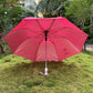 Jainsons Mono Silver 2 Fold Umbrella | Hot Pink