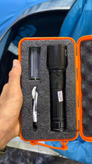 JAG Firefly Series Ultra Beam Handtorch | Metal Body | Charging + AAA Battery | Powerful LED