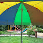 Outdoor Garden Umbrella | Mango Silver Coated Fabric | Garden Umbrella | Outdoor Umbrella | 6/7/8 Feet Diameter | Thick Frame
