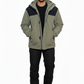 JAG Polar Pro Double Jacket | Fleece Jacket with Windcheater | All Weather | 3 in 1 | Olive