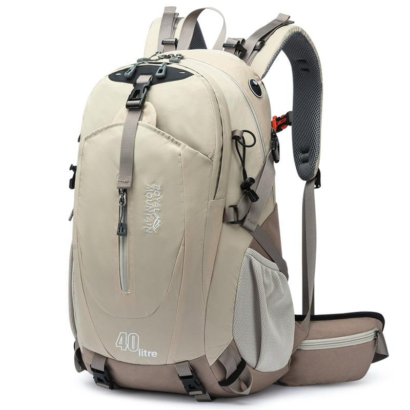 JAG 40L WATERPROOF NYLON HIKING BACKPACK – LARGE CAPACITY OUTDOOR TRAVEL & CAMPING RUCKSACK