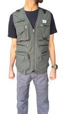 Himalayan Leopard Kaziranga Series Multi-Pocket Jacket | Safari Jacket | 9 Pockets | Unisex | Travellers Jacket