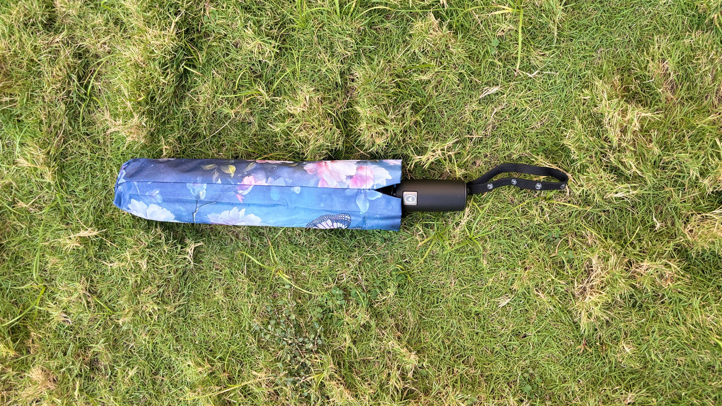 3 FOLD WOMENS DIGITAL FOLD UMBRELLA