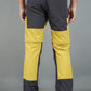JAG TerraTrek Convertible Trekking Pant | Mustard Charcoal Combination | Bottom Zipper | Ultra Light Crush Fabric