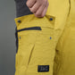 JAG TerraTrek Convertible Trekking Pant | Mustard Charcoal Combination | Bottom Zipper | Ultra Light Crush Fabric