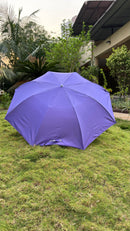 Jainsons Mono Silver 2 Fold Umbrella | Magenta