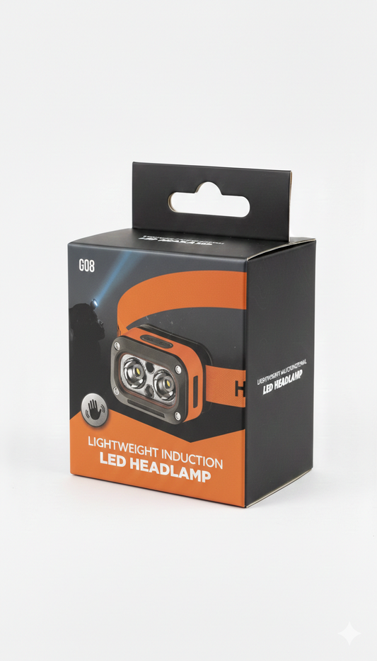 JAG PARBAT ProBeam LED Head Torch – Rechargeable Outdoor Headlamp with High Lumens