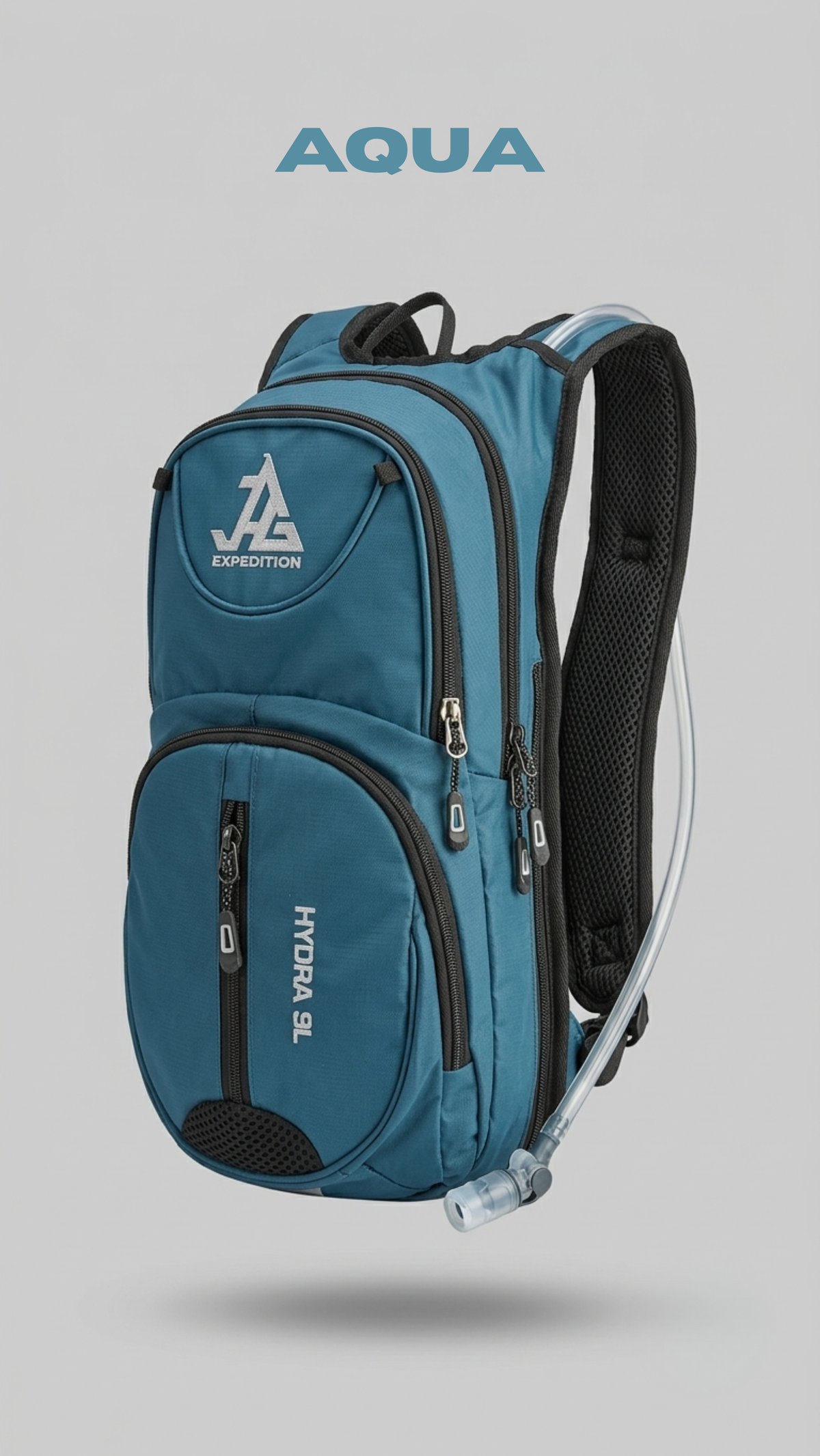 JAG Hydra 9L Hydration Bag and Backpack for Trail Running and Cycling | 9 Litres (Without Bladder)