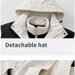JAG Polar Pro Double Jacket | Fleece Jacket with Windcheater | All Weather | 3 in 1 | Pearl White